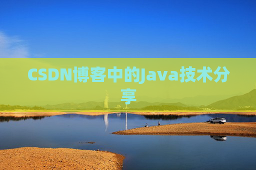 CSDN博客中的Java技术分享